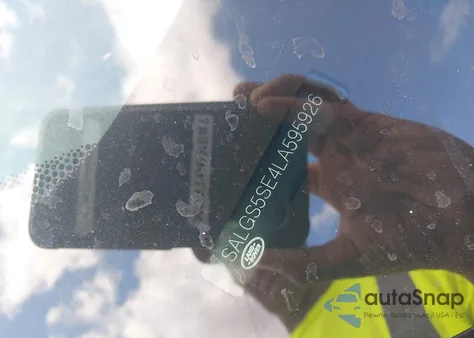 2020 Land Rover Range Rover Supercharged z USA, uszkodzony, nr VIN SALGS5SE4LA595926